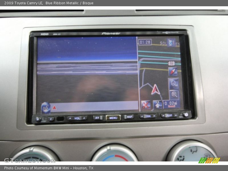 Blue Ribbon Metallic / Bisque 2009 Toyota Camry LE