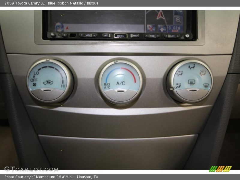 Blue Ribbon Metallic / Bisque 2009 Toyota Camry LE