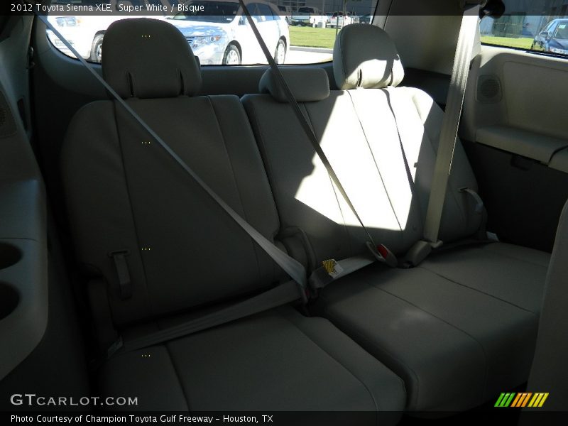 Super White / Bisque 2012 Toyota Sienna XLE
