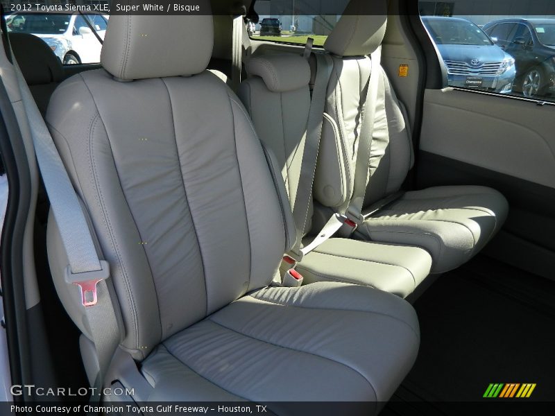 Super White / Bisque 2012 Toyota Sienna XLE