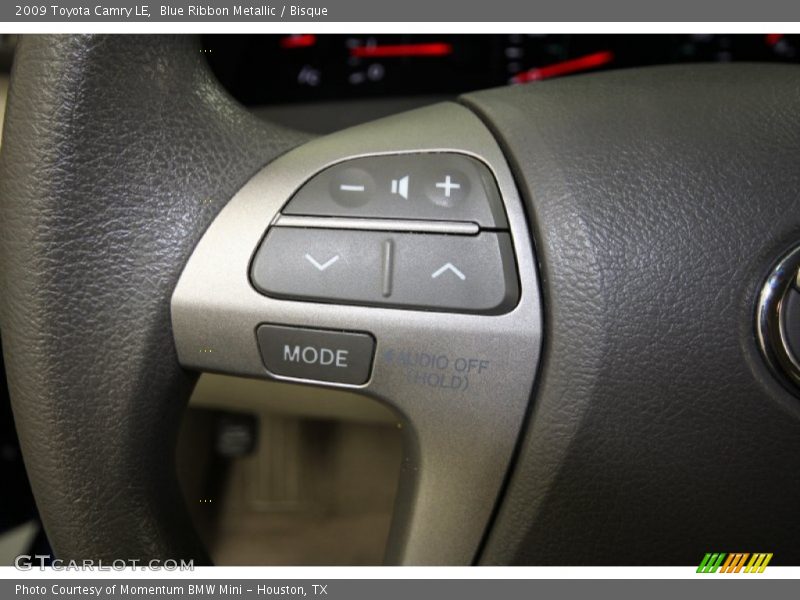 Blue Ribbon Metallic / Bisque 2009 Toyota Camry LE