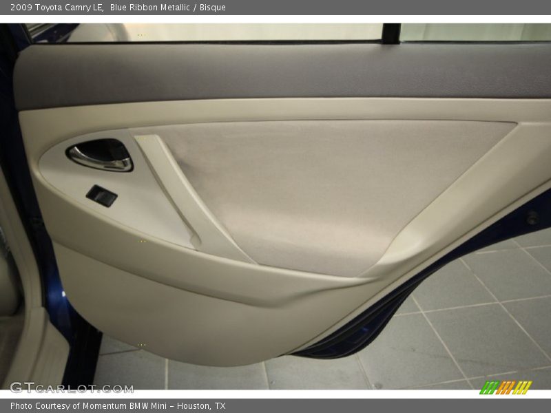 Blue Ribbon Metallic / Bisque 2009 Toyota Camry LE