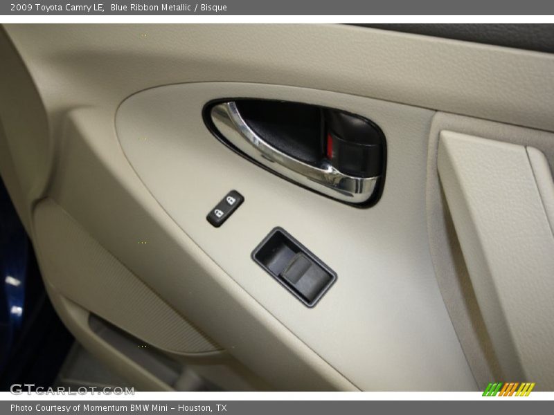 Blue Ribbon Metallic / Bisque 2009 Toyota Camry LE