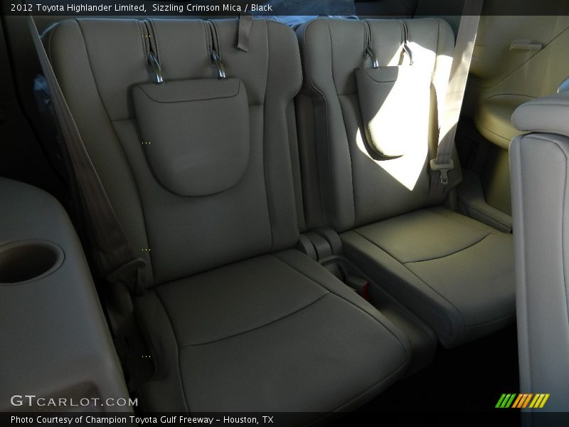 Sizzling Crimson Mica / Black 2012 Toyota Highlander Limited