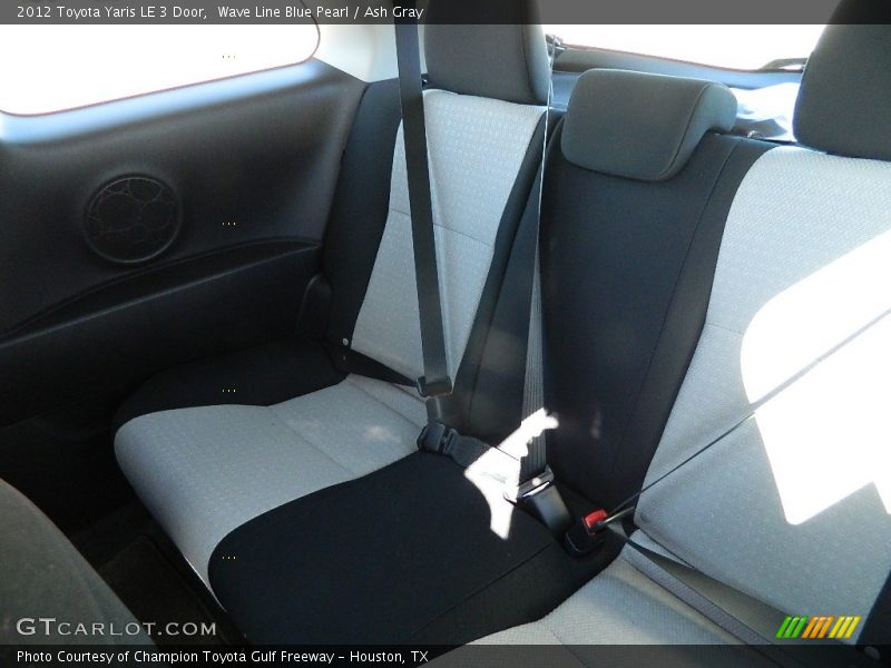 Wave Line Blue Pearl / Ash Gray 2012 Toyota Yaris LE 3 Door