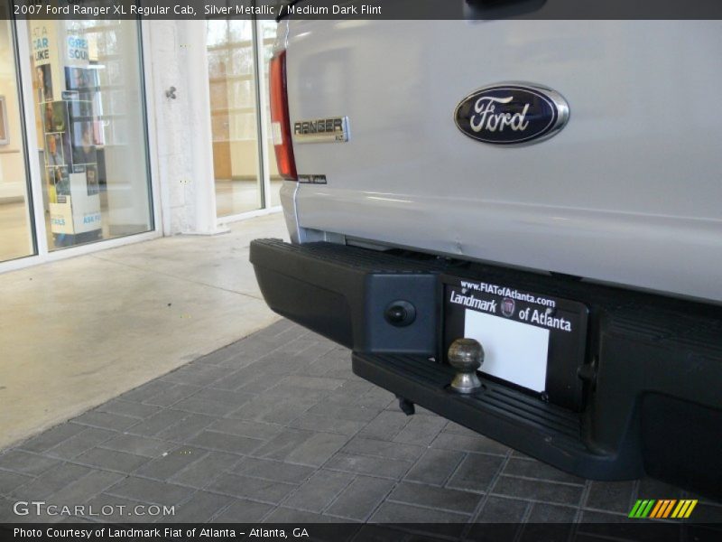 Silver Metallic / Medium Dark Flint 2007 Ford Ranger XL Regular Cab