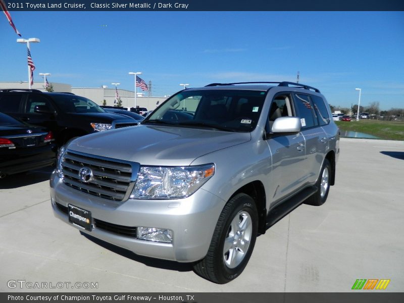 Classic Silver Metallic / Dark Gray 2011 Toyota Land Cruiser