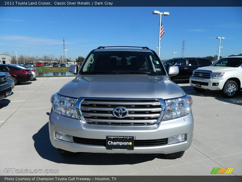 Classic Silver Metallic / Dark Gray 2011 Toyota Land Cruiser