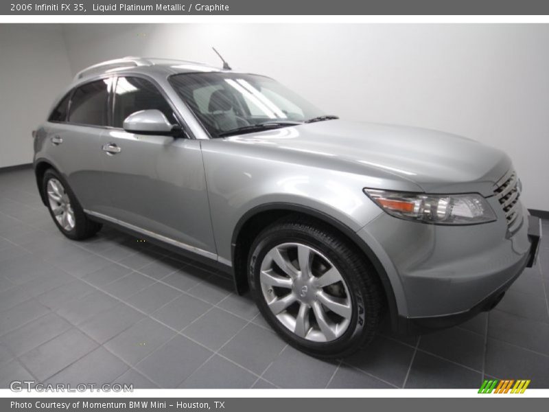 Liquid Platinum Metallic / Graphite 2006 Infiniti FX 35