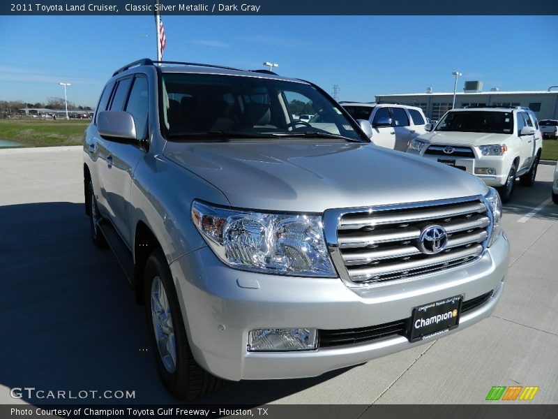 Classic Silver Metallic / Dark Gray 2011 Toyota Land Cruiser