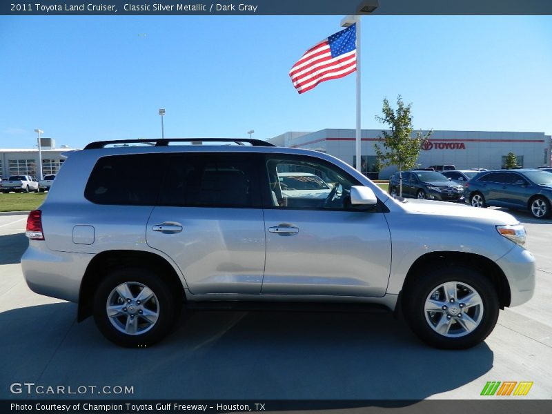 Classic Silver Metallic / Dark Gray 2011 Toyota Land Cruiser