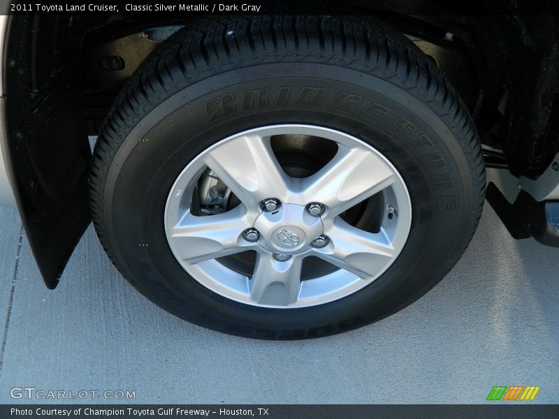 Classic Silver Metallic / Dark Gray 2011 Toyota Land Cruiser