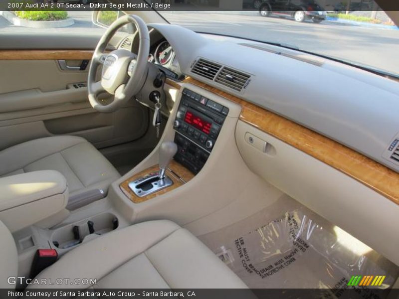Dakar Beige Metallic / Beige 2007 Audi A4 2.0T Sedan