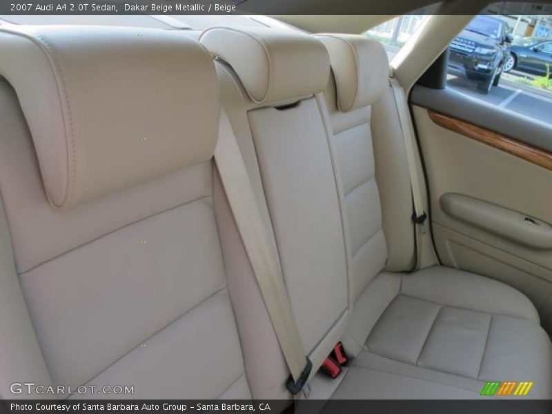 Dakar Beige Metallic / Beige 2007 Audi A4 2.0T Sedan