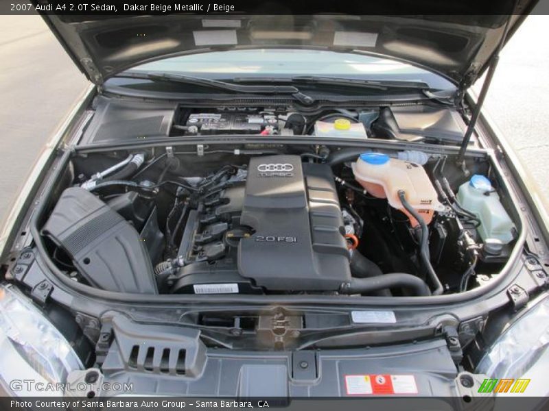Dakar Beige Metallic / Beige 2007 Audi A4 2.0T Sedan