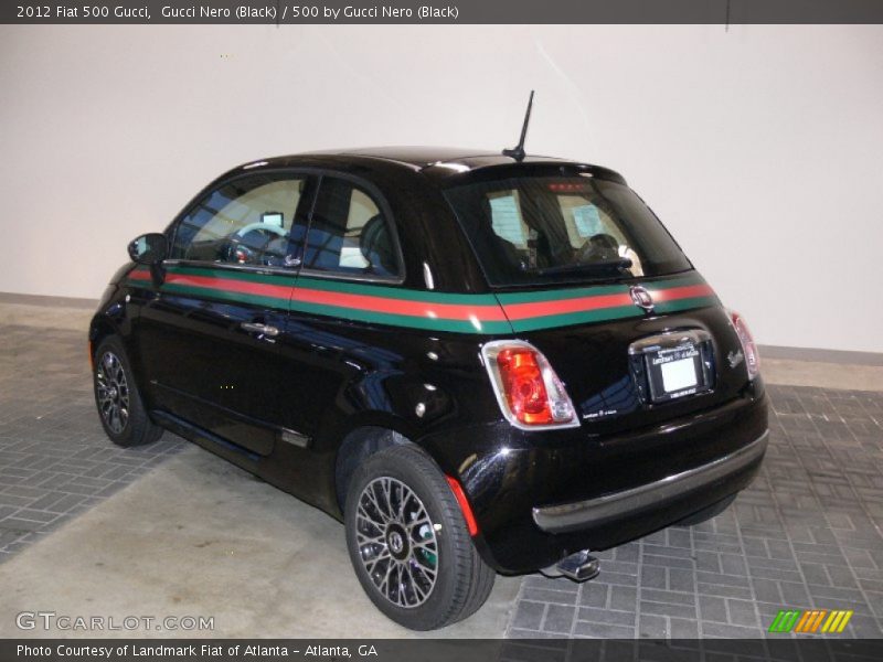 Gucci Nero (Black) / 500 by Gucci Nero (Black) 2012 Fiat 500 Gucci