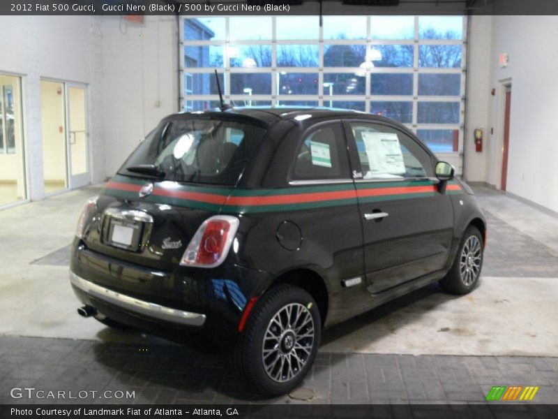 Gucci Nero (Black) / 500 by Gucci Nero (Black) 2012 Fiat 500 Gucci