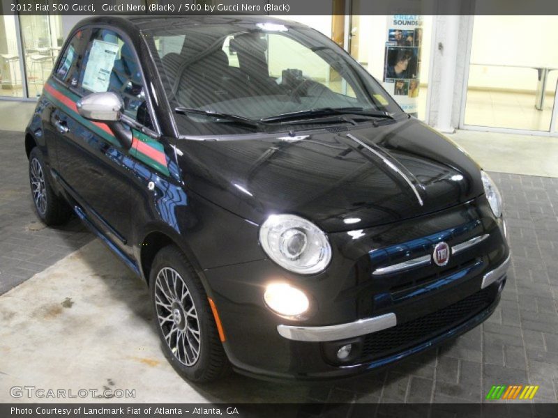 Gucci Nero (Black) / 500 by Gucci Nero (Black) 2012 Fiat 500 Gucci