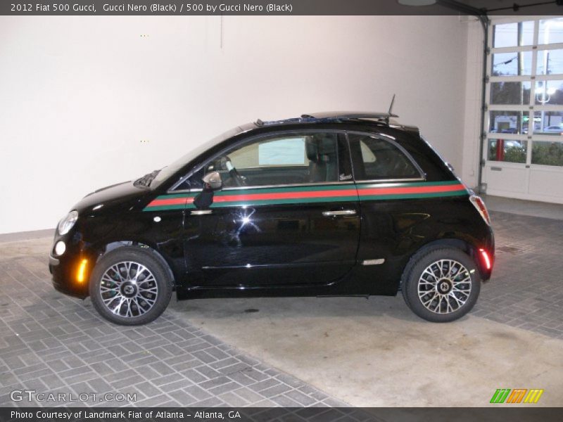 Gucci Nero (Black) / 500 by Gucci Nero (Black) 2012 Fiat 500 Gucci