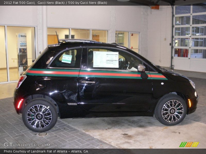 Gucci Nero (Black) / 500 by Gucci Nero (Black) 2012 Fiat 500 Gucci