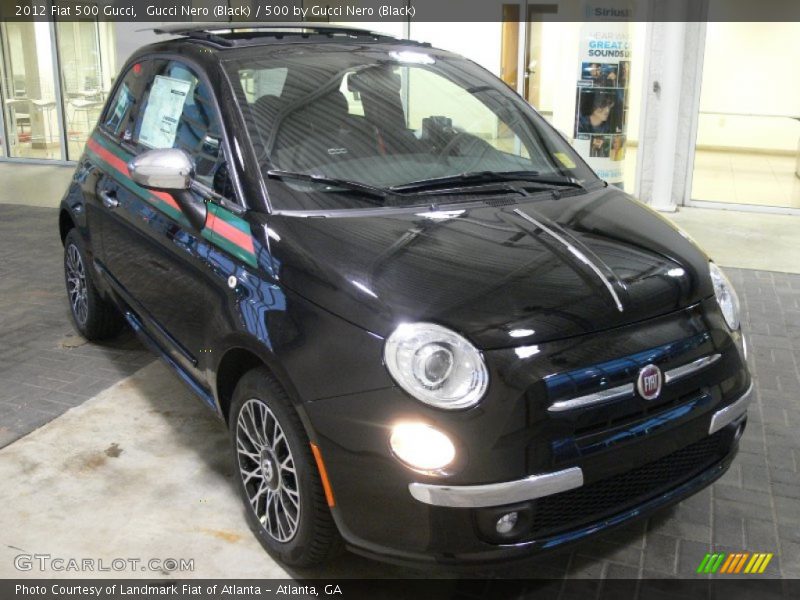 Gucci Nero (Black) / 500 by Gucci Nero (Black) 2012 Fiat 500 Gucci