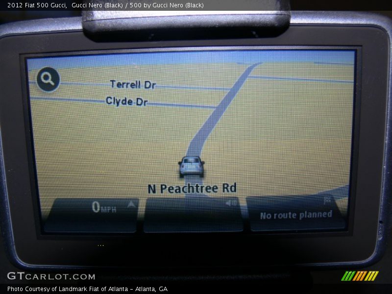 Navigation of 2012 500 Gucci