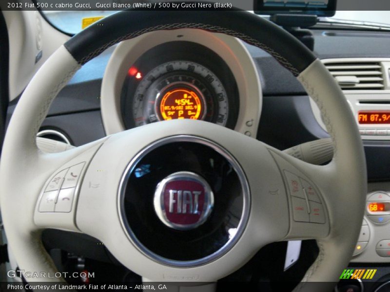  2012 500 c cabrio Gucci Steering Wheel