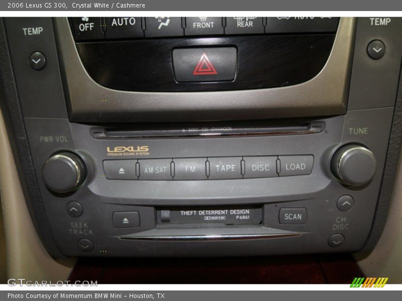 Crystal White / Cashmere 2006 Lexus GS 300
