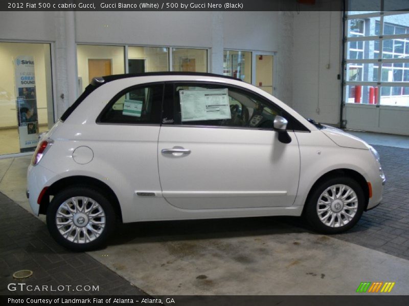  2012 500 c cabrio Gucci Gucci Bianco (White)