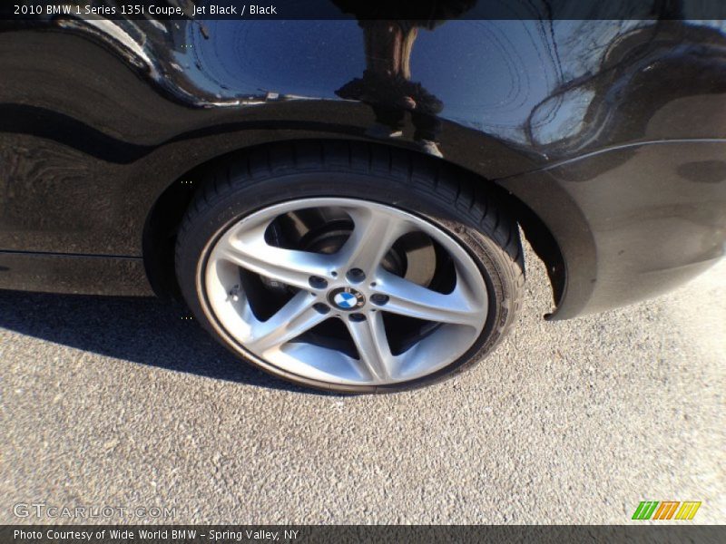 Jet Black / Black 2010 BMW 1 Series 135i Coupe