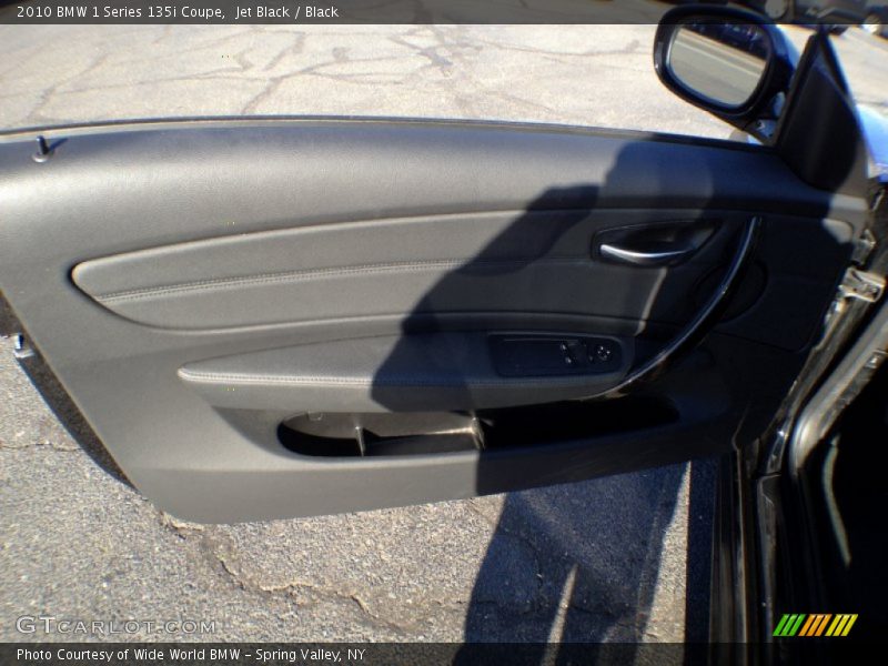 Jet Black / Black 2010 BMW 1 Series 135i Coupe