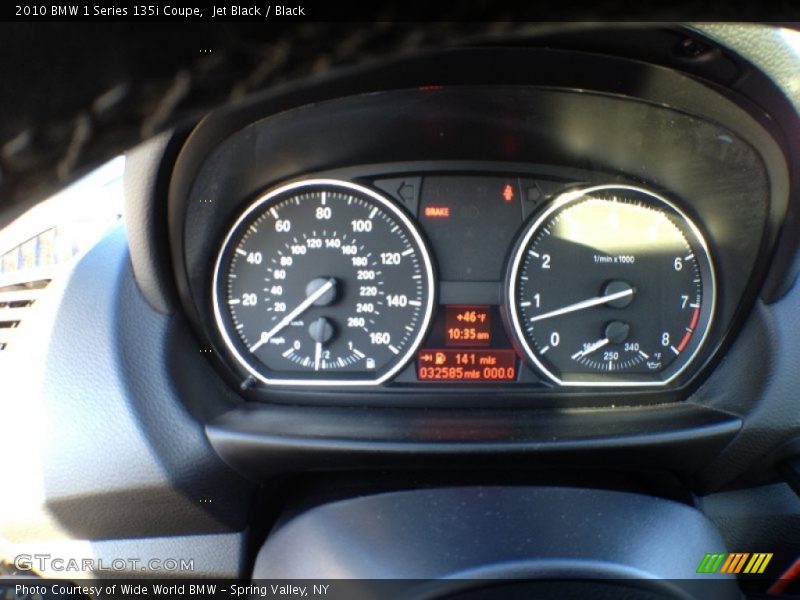  2010 1 Series 135i Coupe 135i Coupe Gauges