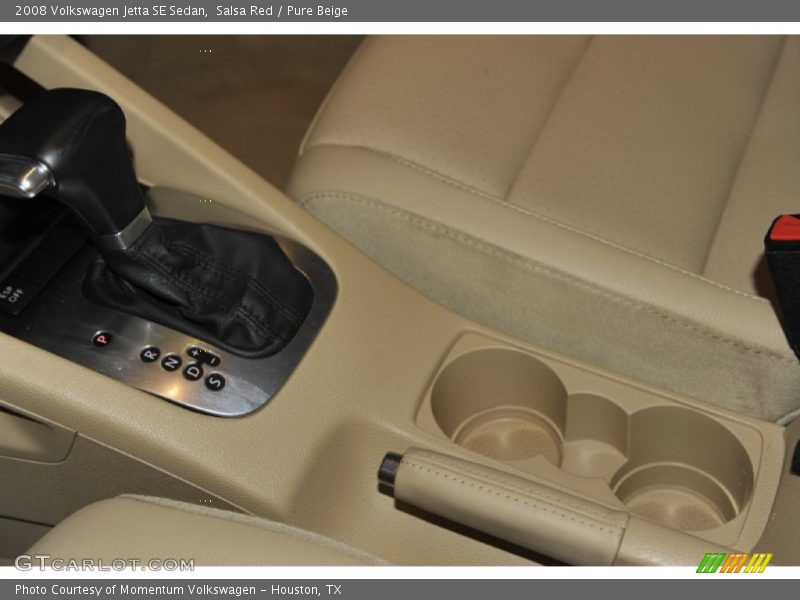 Salsa Red / Pure Beige 2008 Volkswagen Jetta SE Sedan