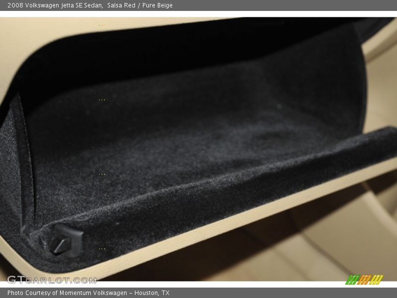 Salsa Red / Pure Beige 2008 Volkswagen Jetta SE Sedan