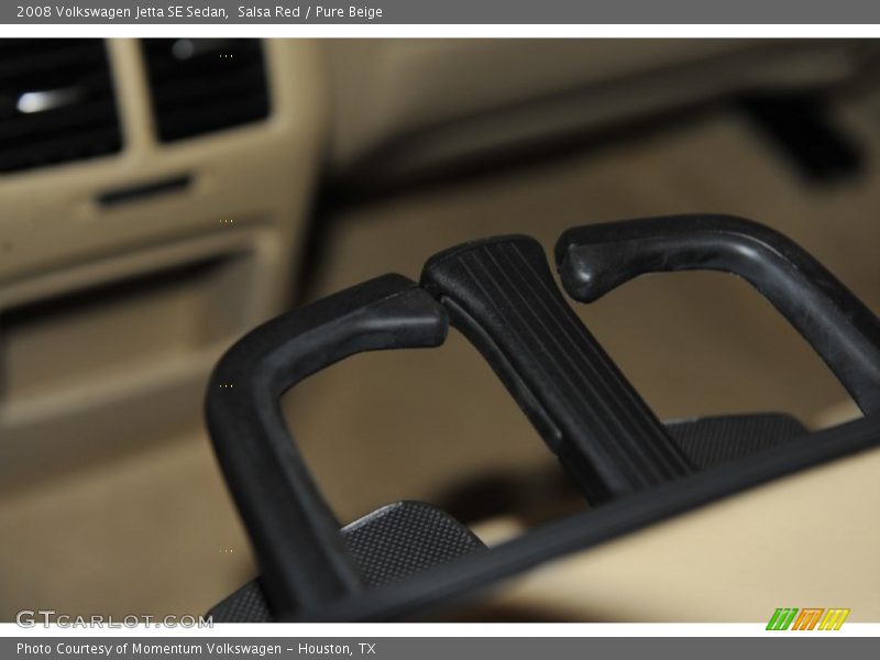 Salsa Red / Pure Beige 2008 Volkswagen Jetta SE Sedan