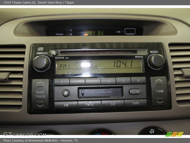 Desert Sand Mica / Taupe 2004 Toyota Camry LE