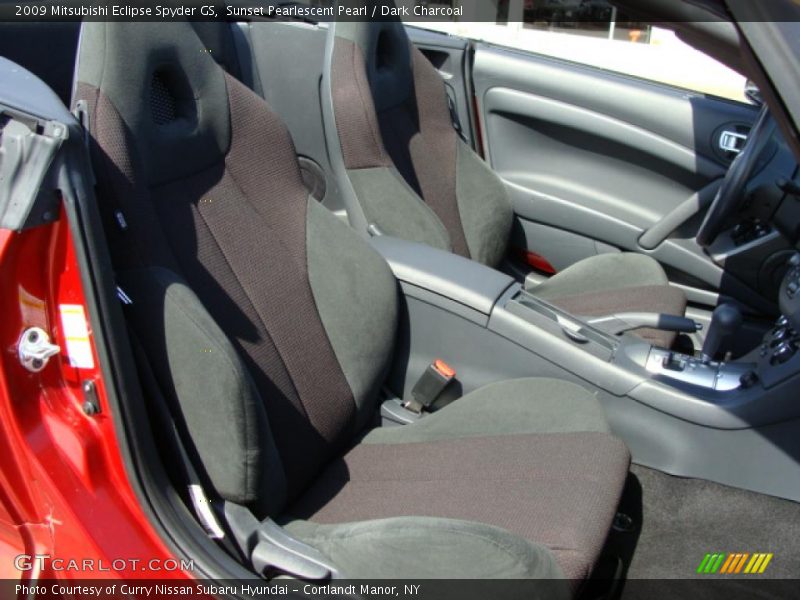 Sunset Pearlescent Pearl / Dark Charcoal 2009 Mitsubishi Eclipse Spyder GS