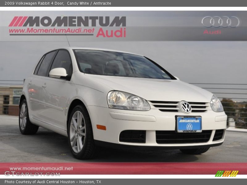 Candy White / Anthracite 2009 Volkswagen Rabbit 4 Door