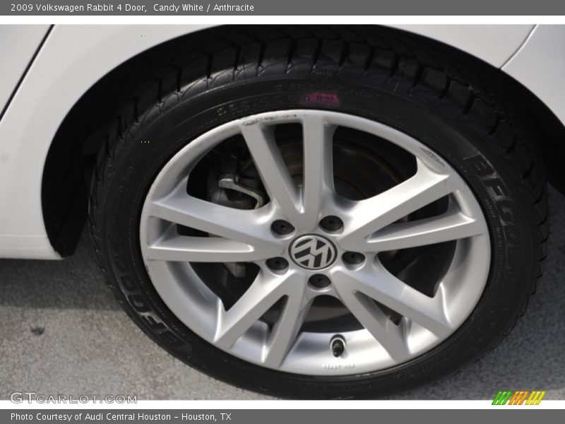 Candy White / Anthracite 2009 Volkswagen Rabbit 4 Door