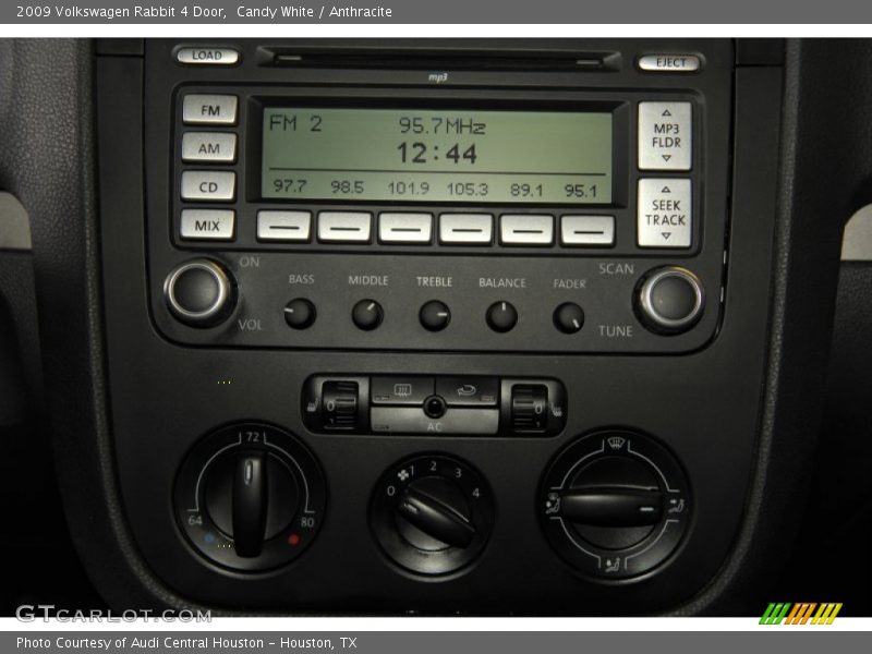 Candy White / Anthracite 2009 Volkswagen Rabbit 4 Door