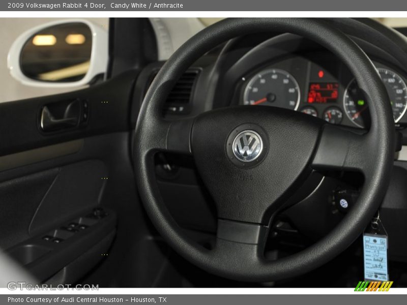 Candy White / Anthracite 2009 Volkswagen Rabbit 4 Door