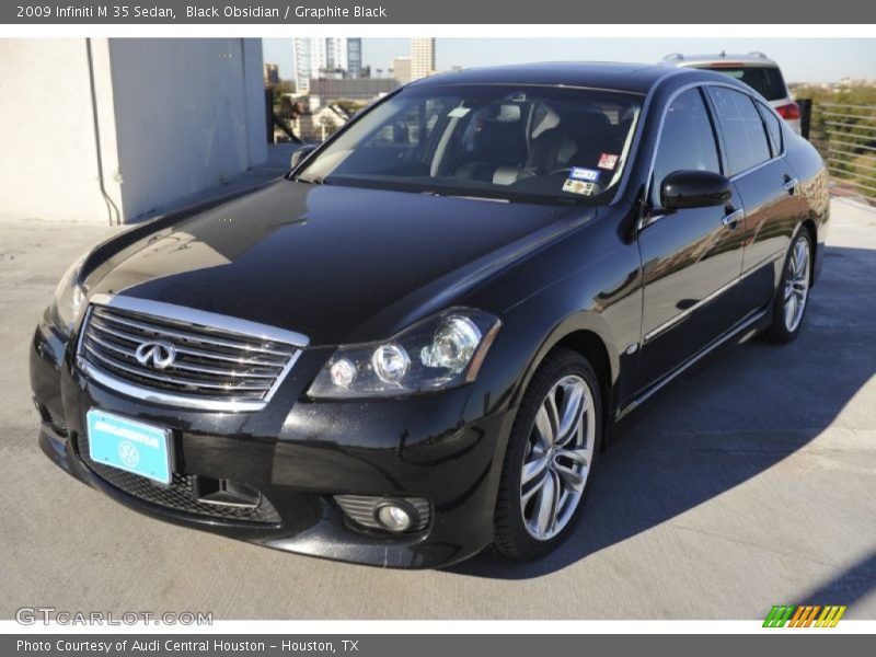 Black Obsidian / Graphite Black 2009 Infiniti M 35 Sedan