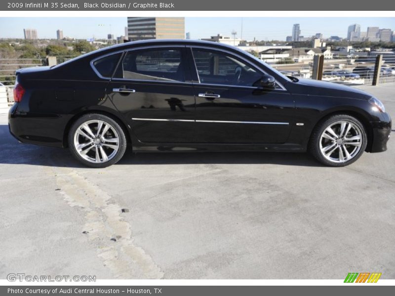 Black Obsidian / Graphite Black 2009 Infiniti M 35 Sedan