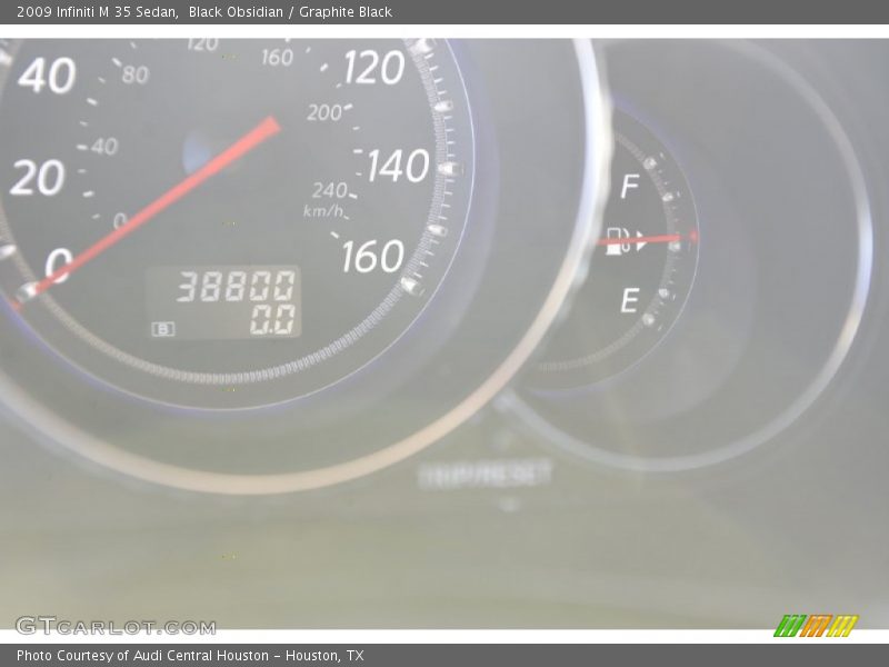 Black Obsidian / Graphite Black 2009 Infiniti M 35 Sedan