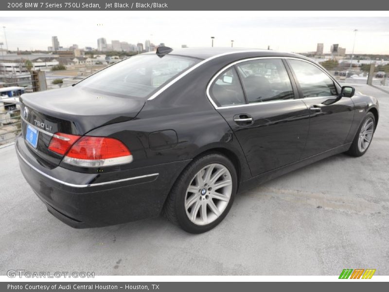 Jet Black / Black/Black 2006 BMW 7 Series 750Li Sedan