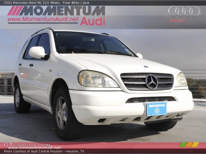 Polar White / Java 2001 Mercedes-Benz ML 320 4Matic