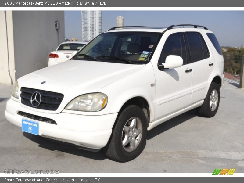 Polar White / Java 2001 Mercedes-Benz ML 320 4Matic