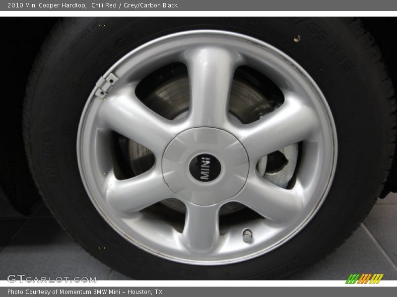 Chili Red / Grey/Carbon Black 2010 Mini Cooper Hardtop