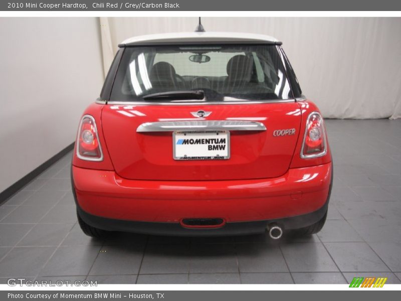 Chili Red / Grey/Carbon Black 2010 Mini Cooper Hardtop