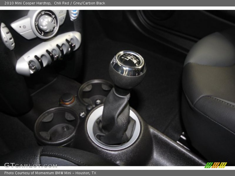 Chili Red / Grey/Carbon Black 2010 Mini Cooper Hardtop